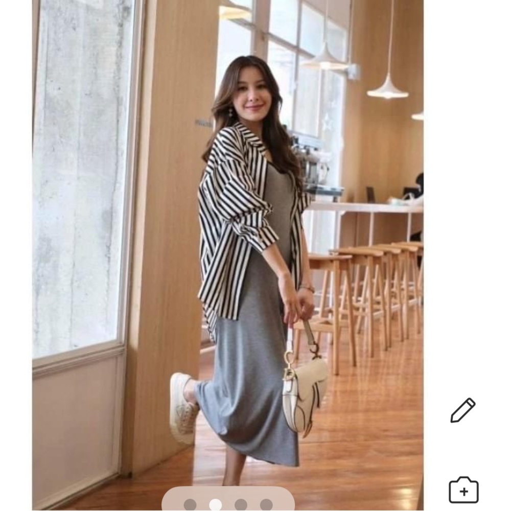 Chic Striped Blue Women's Jumpsuit